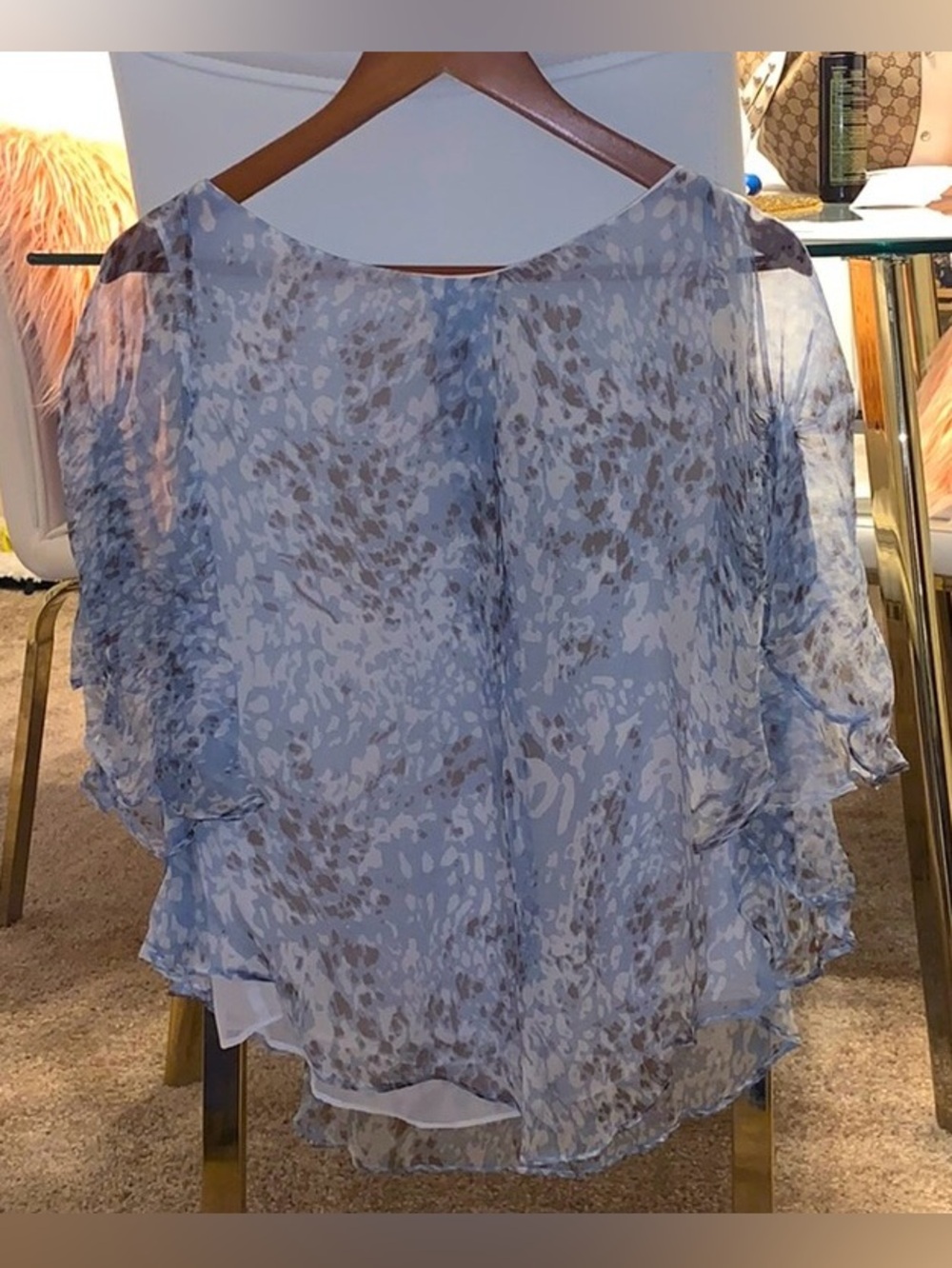 MM COUTURE 100% Silk Top Sz XS